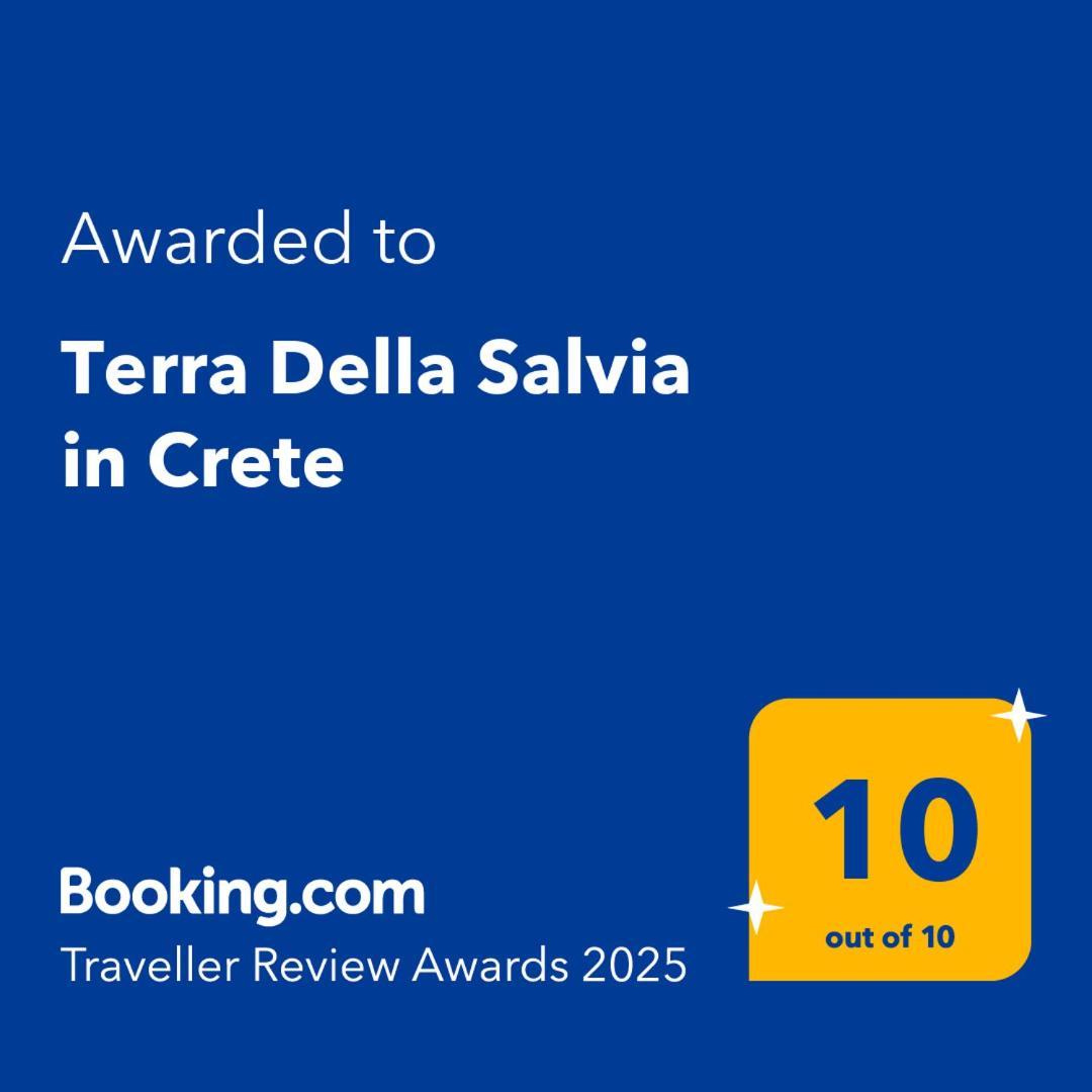 Terra Della Salvia In Crete Villa Goúrnes Exterior foto